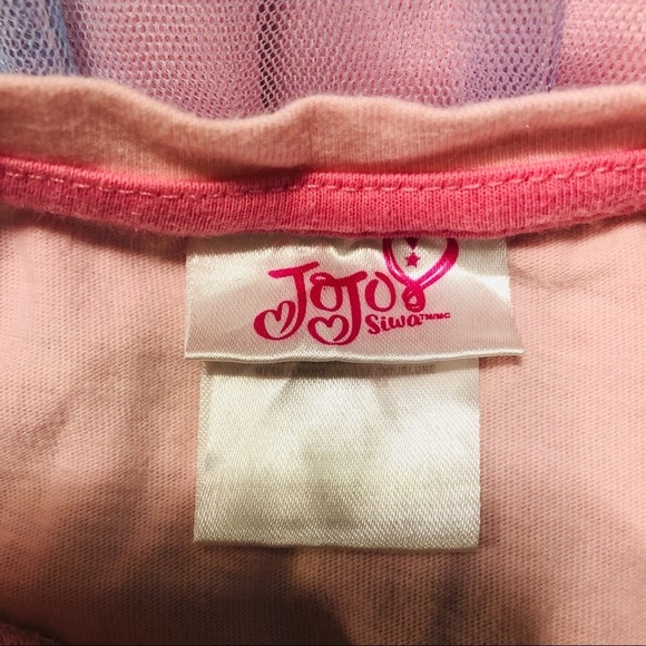 Jojo Siwa  Size Large (10/12) Unicorn Rainbow Tulle School Play Dress - Picture 7 of 8